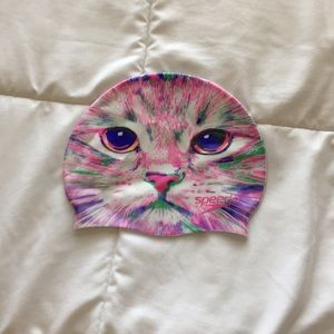 Speedo cat swim cap